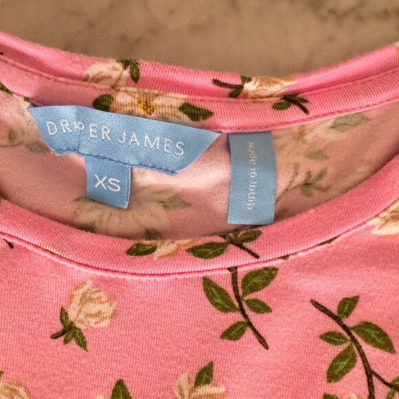 Draper James Pink Magnolia Floral Dress Size XS - Picture 3 of 7